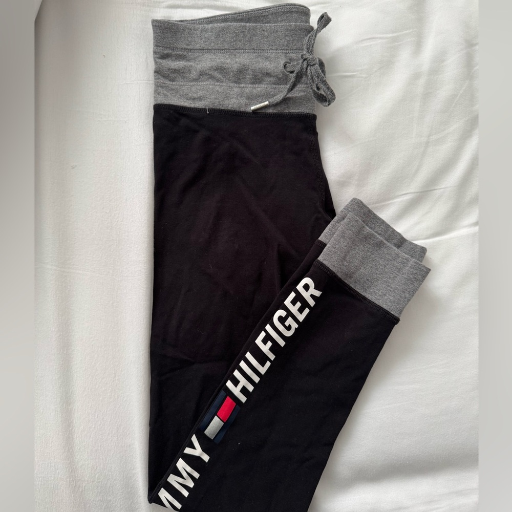 Tommy Hilfiger Black Sweat Pants